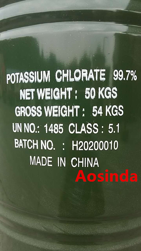 potassium chlorate export to USA